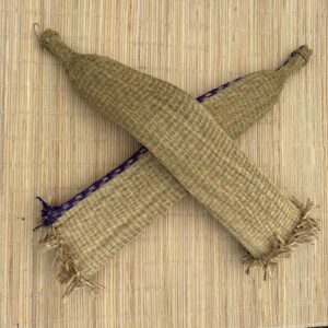 Authentic Zulu Ivovo Grass Beer Strainer - Hand-woven Traditional Tool