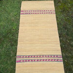 Hand-woven Zulu Amacansi Nduma Mat - Traditional Home Decor