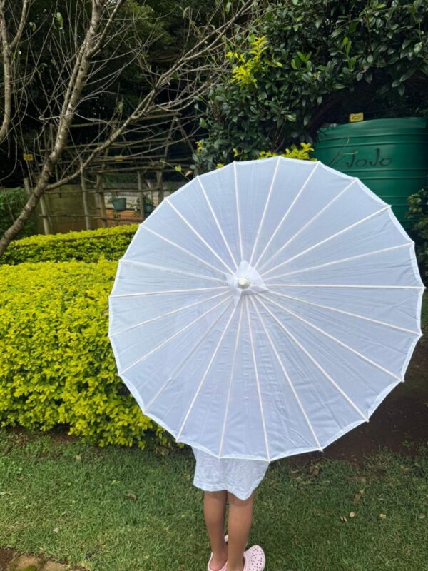 Traditional Bamboo Zulu Umbrella - Authentic Handcrafted Sunshade