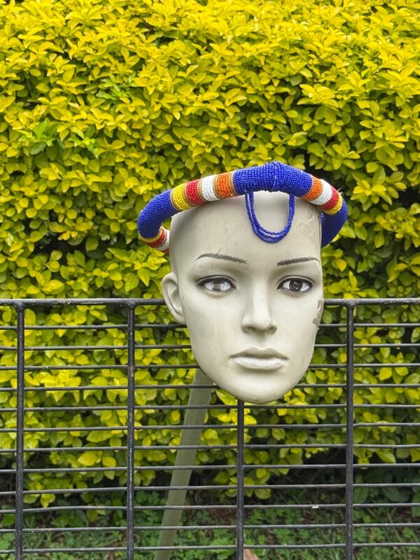 Beaded headpiece no. 8 bead