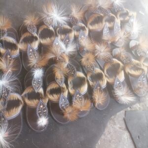 Zulu Fur Shoes - Traditional Apparel